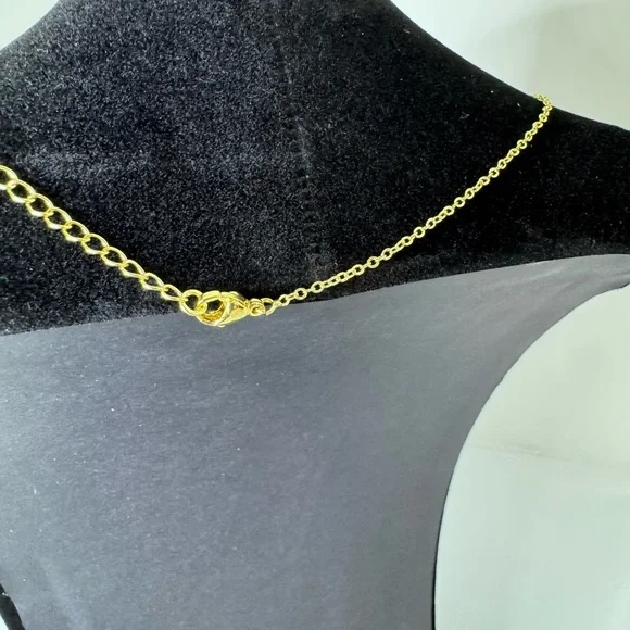 Gold Zodiac Capricorn Pendant Necklace - Picture 5 of 5